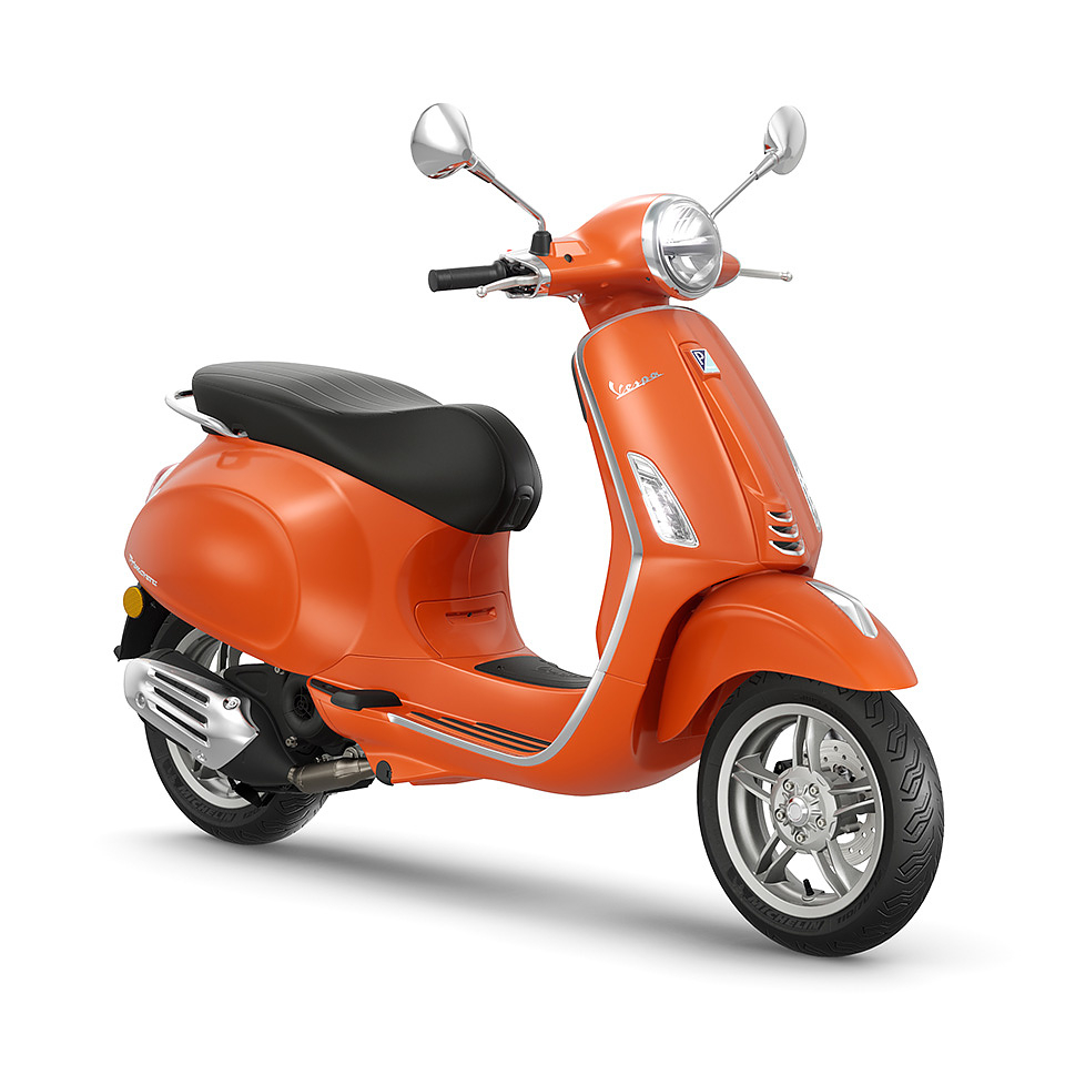 Vespa Primavera euro 5 Oranje 