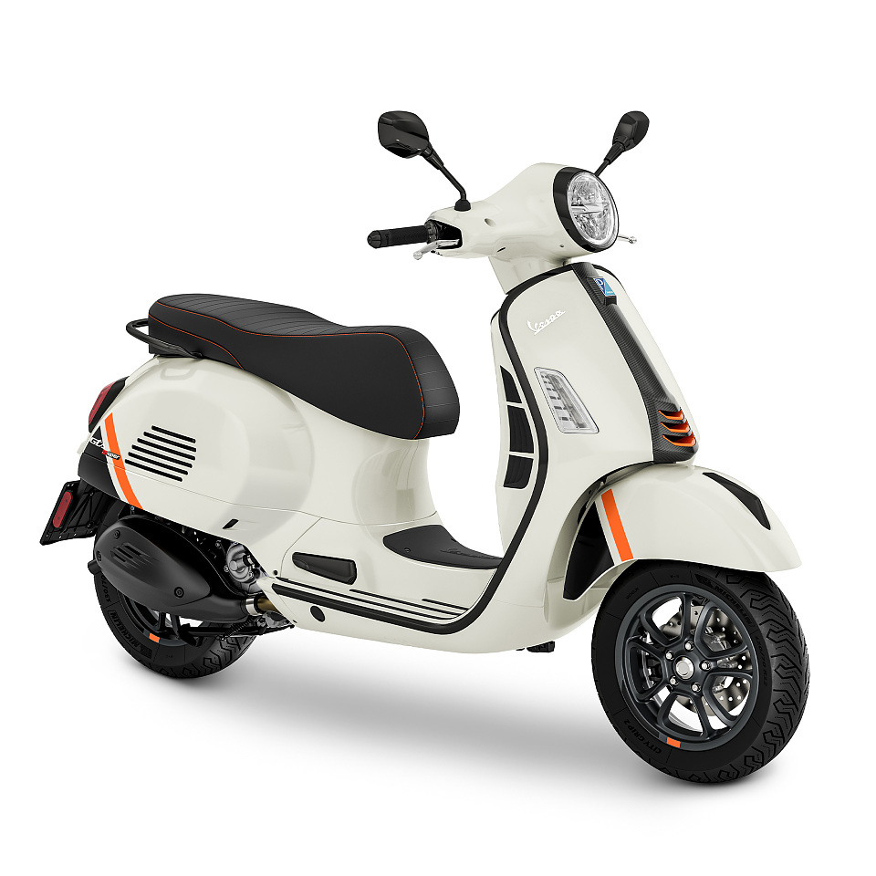 Vespa GTS 300 Super Sport Euro 5 wit 